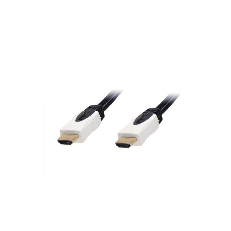 Connectland CL-CAB31004 câble HDMI 1,8 m HDMI Type A (Standard) Noir, Blanc
