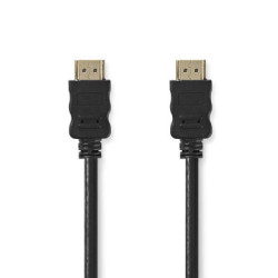 CABLE HDMI HIGH SPEED+ ETHE M/M 1.4 2 M ROND 4K | ECP Grossiste informatique