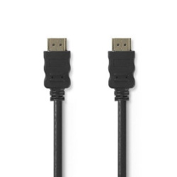 CABLE HDMI HIGH SPEED + ETHE M/M 5M ROND 4K | ECP Grossiste informatique