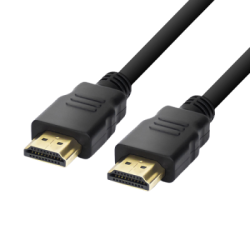 Câble HDMI avec Ethernet haute vitesse 1.50m Noir | ECP Grossiste informatique
