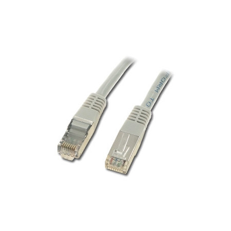 Cable Rj45 droit F/UTP cat6 blinde 0.5m gris | ECP Grossiste informatique