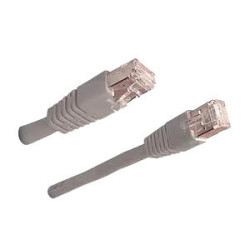 Câble Rj45 droit F/UTP cat6 blinde 10m gris | ECP Grossiste informatique
