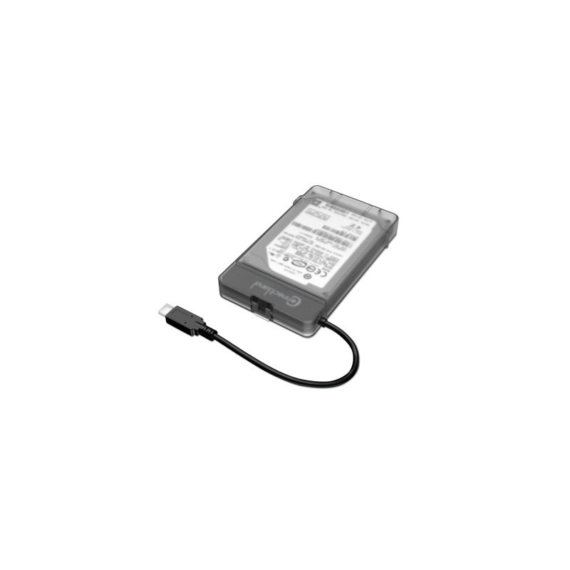 Boîtier externe 2 en 1 pour disque 2.5' SATA USB v3.1 Gen2 Type C G2-28-BK Noir | ECP Grossiste informatique