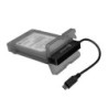 Boîtier externe 2 en 1 pour disque 2.5' SATA USB v3.1 Gen2 Type C G2-28-BK Noir | ECP Grossiste informatique