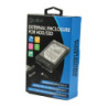 Boîtier externe 2 en 1 pour disque 2.5' SATA USB v3.1 Gen2 Type C G2-28-BK Noir | ECP Grossiste informatique