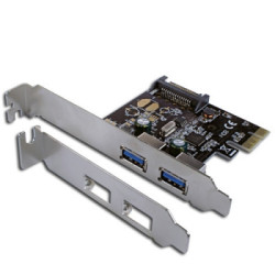 Carte PCI EXPRESS USB3 2 PORTS RENESAS | ECP Grossiste informatique