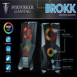 HP BSK GAMING 2.0 BROKK BLACK-ILLUMINATED 6W | ECP Grossiste informatique