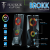 HP BSK GAMING 2.0 BROKK BLACK-ILLUMINATED 6W | ECP Grossiste informatique