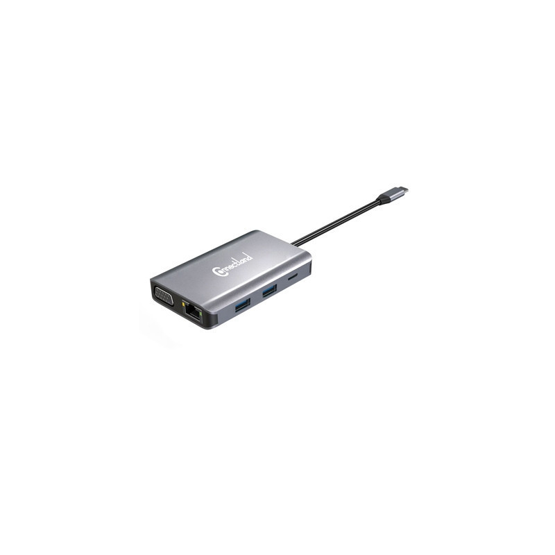 ADAPT.-USB-C ALU-BOX 7en1 | ECP Grossiste informatique
