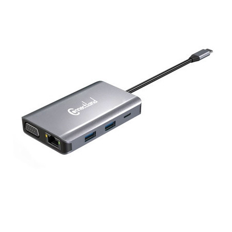 ADAPT.-USB-C ALU-BOX 7en1 | ECP Grossiste informatique