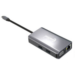 ADAPT.-USB-C ALU-BOX 7en1 | ECP Grossiste informatique