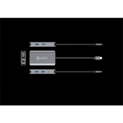 ADAPT.-USB-C ALU-BOX 7en1 | ECP Grossiste informatique