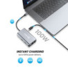ADAPT.-USB-C ALU-BOX 7en1 | ECP Grossiste informatique