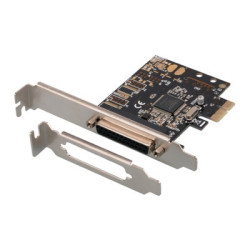 CARTE PCI EXPRESS 1 PORT PARALLELE DB25 FEMELLE | ECP Grossiste informatique