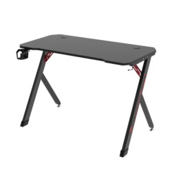 Table Gaming 120 Rouge/Noir | ECP Grossiste informatique