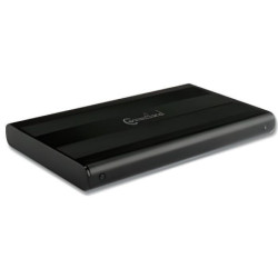 Boîtier externe 2.5p HDD/SSD USB3 SATA ABS SANS VIS BLACK | ECP Grossiste informatique