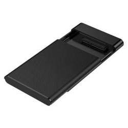Boîtier externe 2.5p HDD/SSD USB3 SATA ABS SANS VIS BLACK | ECP Grossiste informatique