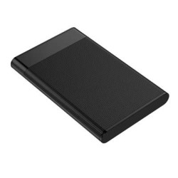 Boîtier externe 2.5p HDD/SSD USB3 SATA ABS SANS VIS BLACK | ECP Grossiste informatique