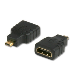 Adaptateur Micro HDMI (M/D) vers HDMI (F) | ECP Grossiste informatique
