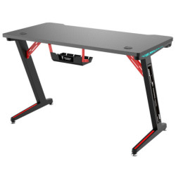 BSK-GAMING DESK B120 NOIR Avec Led RGB | ECP Grossiste informatique