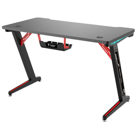 BSK-GAMING DESK B120 NOIR Avec Led RGB | ECP Grossiste informatique