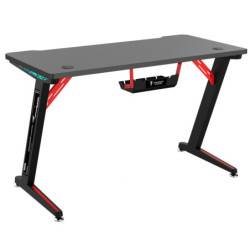 BSK-GAMING DESK B120 NOIR Avec Led RGB | ECP Grossiste informatique