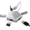 Convertisseur 4 ports usb 3.0 pour N-Switch-PS5/4/3 / Xbox-one Hermod silver | ECP Grossiste informatique