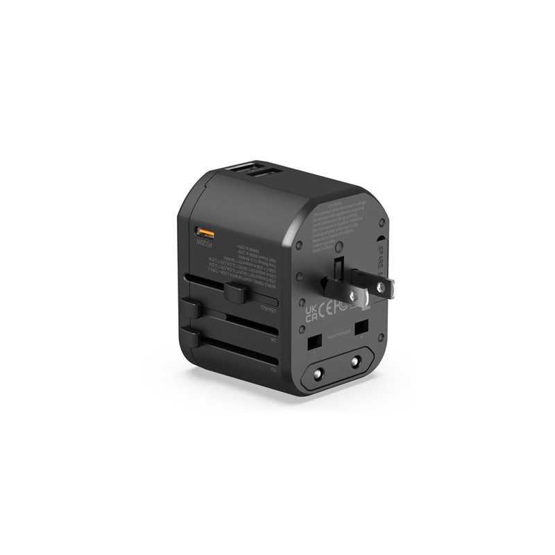 Adaptateur universel avec charge rapide | ECP Grossiste informatique