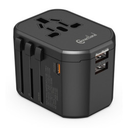 Adaptateur universel avec charge rapide | ECP Grossiste informatique