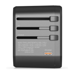 Adaptateur universel avec charge rapide | ECP Grossiste informatique