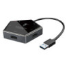 Convertisseur 4 ports usb 3.0 pour N-Switch-PS5/4/3 / Xbox-one Hermod noir | ECP Grossiste informatique