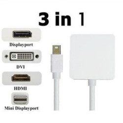 ADAPT. MINI DISPLAY PORT 1.2 TO HDMI/DVI/DP 4K | ECP Grossiste informatique