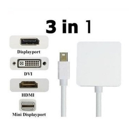 ADAPT. MINI DISPLAY PORT 1.2 TO HDMI/DVI/DP 4K | ECP Grossiste informatique
