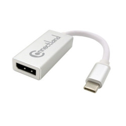 Adaptateur USB Type-C vers Displayport Alluminium | ECP Grossiste informatique