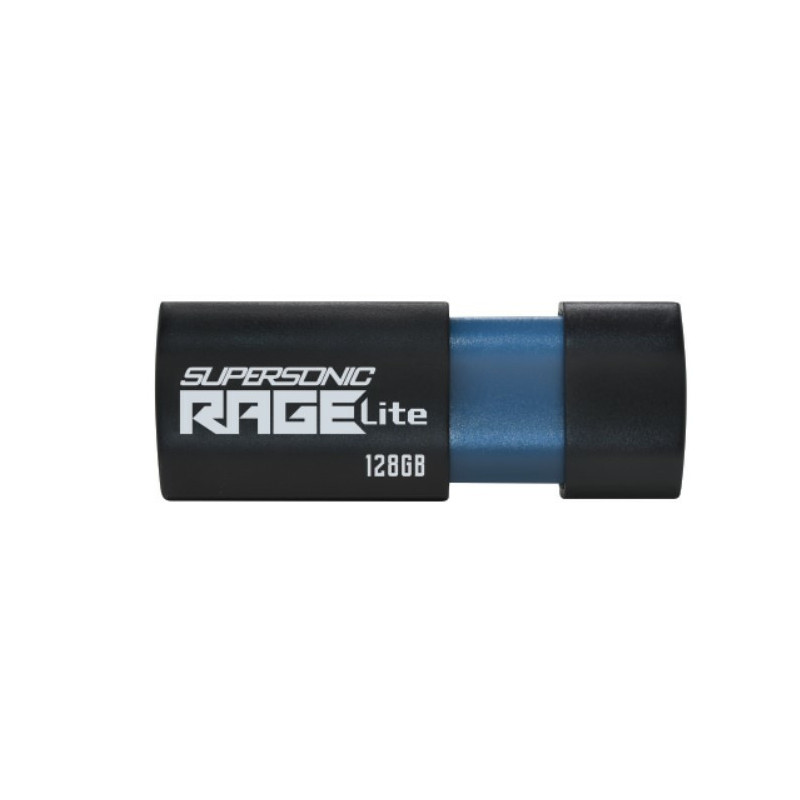 Patriot Memory Supersonic Rage Lite lecteur USB flash 128 Go USB Type-A 3.2 Gen 1 (3.1 Gen 1) Noir, Bleu