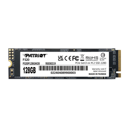 Patriot Memory P320 128 Go M.2 PCI Express 3.0 NVMe