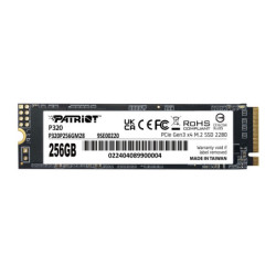 Patriot Memory P320 256 Go M.2 PCI Express 3.0 NVMe