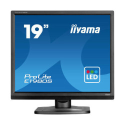 IIYAMA E1980S-B1 (ProLite) - 19p TN FHD 3ms 250cd/m² HDMI-DP 2x2W Noir | ECP Grossiste informatique