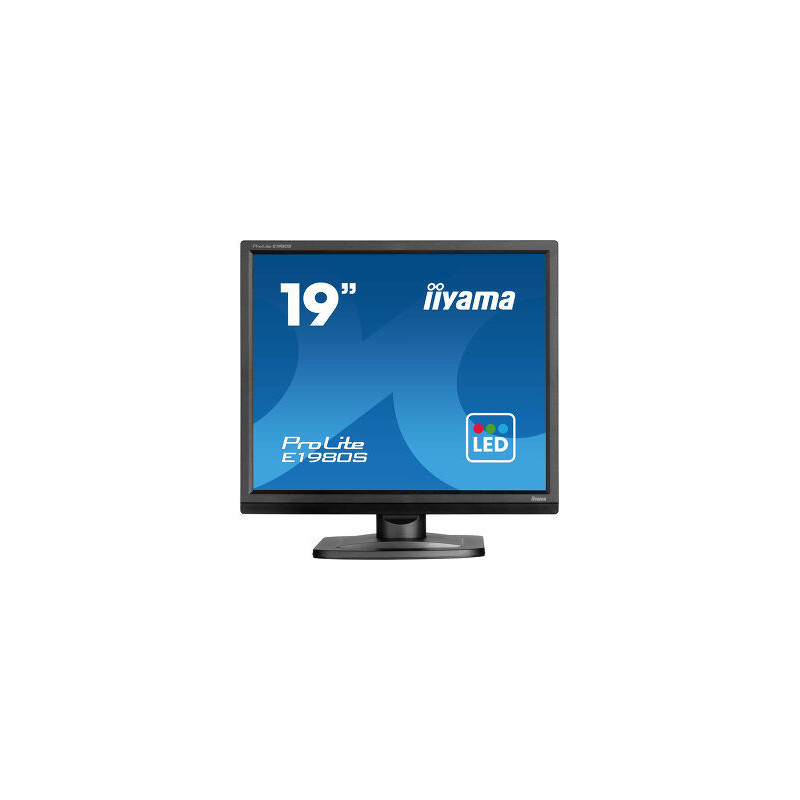 IIYAMA E1980S-B1 (ProLite) - 19p TN FHD 3ms 250cd/m² HDMI-DP 2x2W Noir | ECP Grossiste informatique