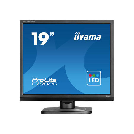 IIYAMA E1980S-B1 (ProLite) - 19p TN FHD 3ms 250cd/m² HDMI-DP 2x2W Noir | ECP Grossiste informatique