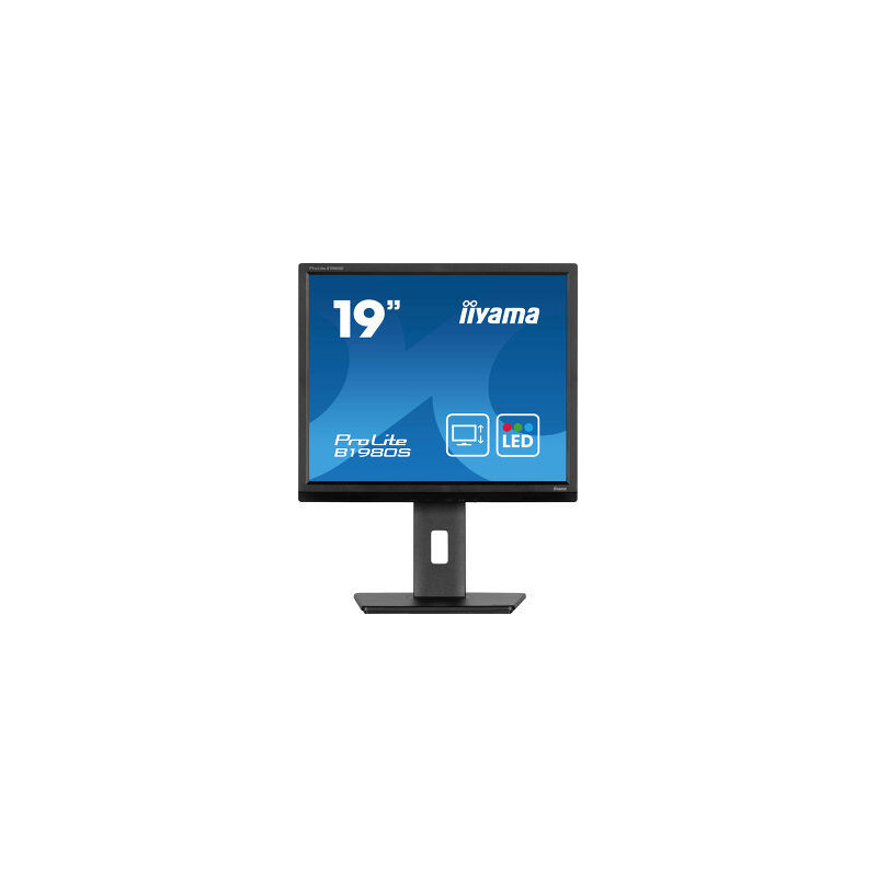 IIYAMA B1980S-B1 (Prolite) - 19p FHD TN 3ms HDMI-DP 2x2W Règlable Noir | ECP Grossiste informatique