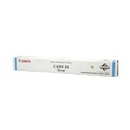Canon C-EXV 34 Cartouche de toner 1 pièce(s) Original Cyan