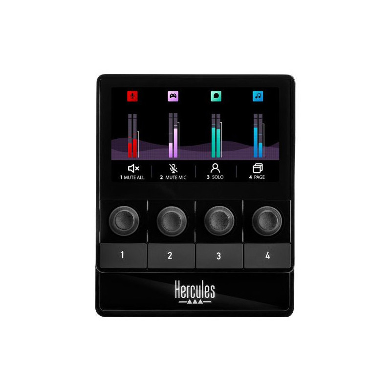 Hercules Stream 100 Noir 4 boutons