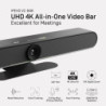 IPEVO VC-B4K (Noir) Barre vidéo UHD 4K tout-en-un | ECP Grossiste informatique