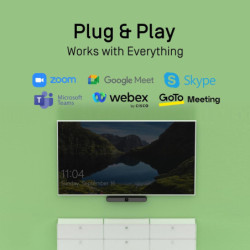 IPEVO VC-B4K (Noir) Barre vidéo UHD 4K tout-en-un | ECP Grossiste informatique