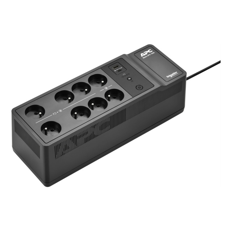 APC Back-UPS BE Series BE1050G2 - Onduleur (montage mural montage en surface) - USB-C + USB-A - CA 230 V - 600 Watt - 1050 VA