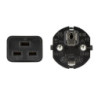 LogiLink CP152 câble électrique Noir 1,8 m CEE7 7 IEC C19
