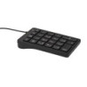 V7 Pavé numérique filaire USB KP350 - 22 touches - Calculatrice, Tabulation, Touches de raccourci de retour arrière - Câble de