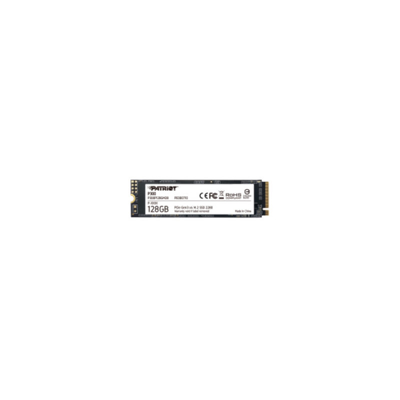Patriot Memory P300P128GM28 disque SSD 128 Go M.2 PCI Express NVMe
