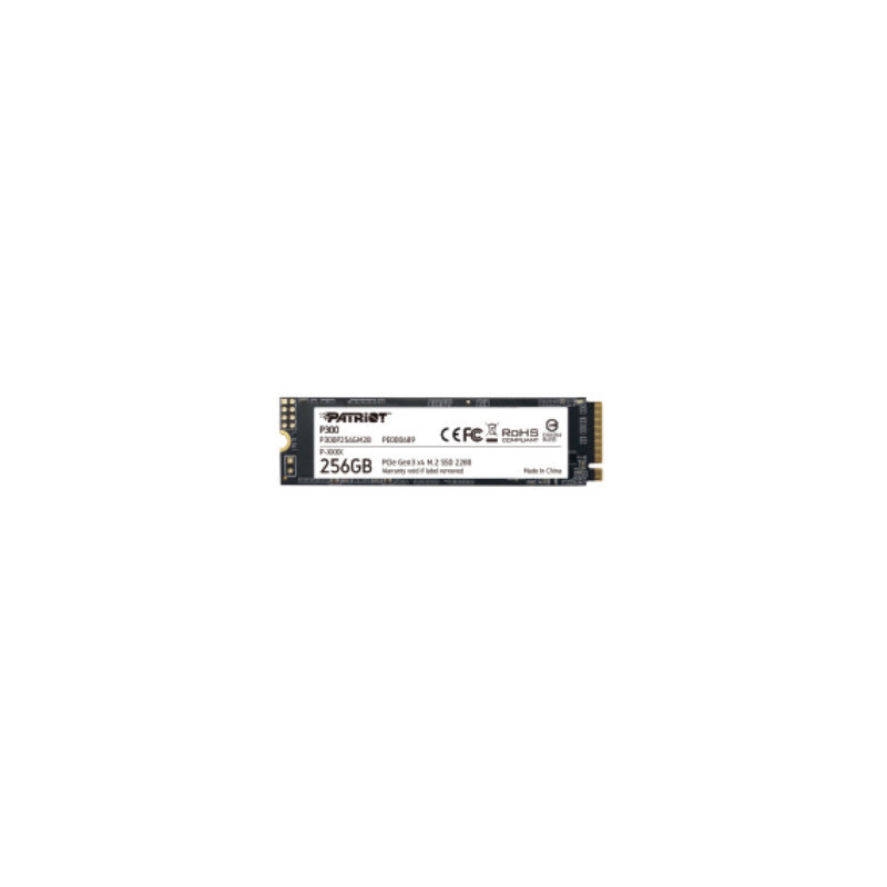 Patriot Memory P300P256GM28 disque SSD 256 Go M.2 PCI Express NVMe